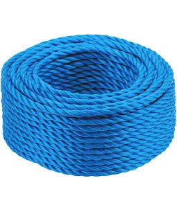 Polypropylene Rope - Blue - Coil 8mm x 30m