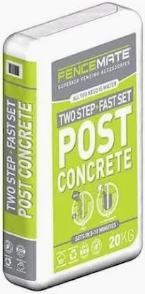 Fencemate Fine Rapid Set Postmix Concrete - 20kg - Postcrete/ post mix