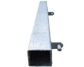 Square 100x100 Hanging post 19mm hinge hooks