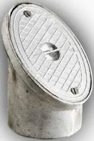110mm ALUMINIUM OVAL RODDING POINT